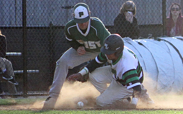Offense Slowed in Wilmington Baseball’s Regular Season Finale, Falling at Dowling, 5-1 and 3-1
