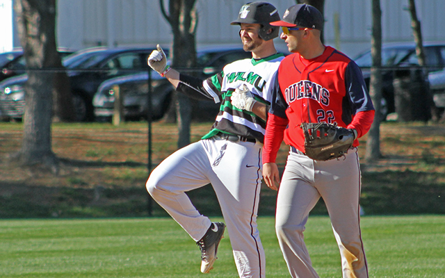 Clutch Two-Out Hits Send Wilmington Baseball to CACC Sweep, 8-3 and 4-3, Over Felician