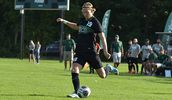 Copyright 2017; Wilmington University. All rights reserved. Photo of Fredrik Bentdal who led the Wildcats with two shots on goal at LIU Post, taken by James Jones.