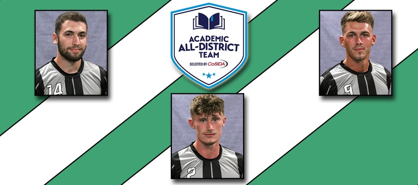 Topouzlis, Bell, and Bickley Named to CoSIDA’s 2019 Academic All-District 1 Men’s Soccer Team