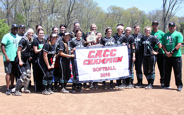 Brown’s Homer, Bradley’s MVP Performance Gives Wilmington Softball the 2016 CACC Tournament Championship, 1-0, over Holy Family