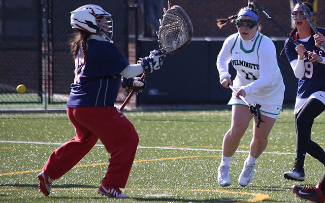 Wilmington Women’s Lacrosse Uses Late Game Comeback to Down Dominican, 10-9, for First Win of 2016