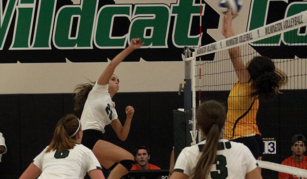 Wilmington Volleyball Splits a Pair on Day One of 2016 Wildcat Regional Invitational
