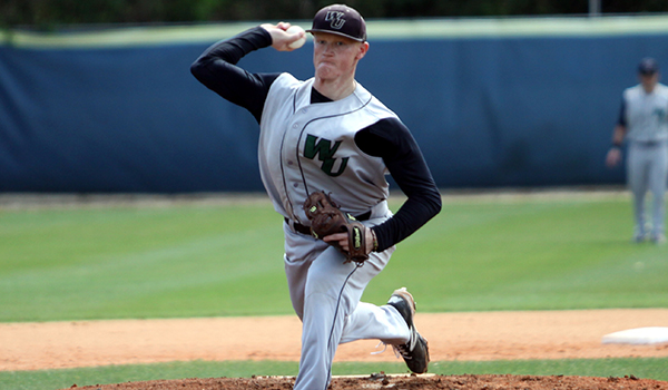 Frank Samluk Strikes Out 15 in a Game One Victory but Wilmington Baseball Splits Day with Mercy