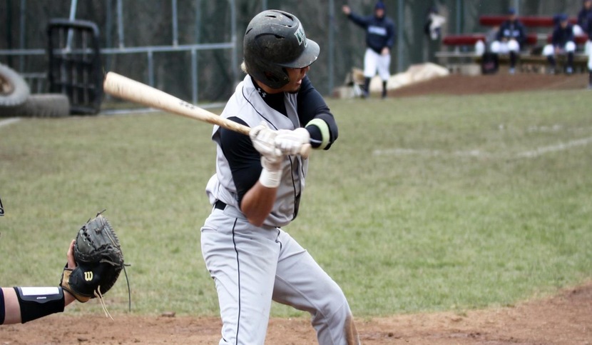 Copyright 2018; Wilmington University. All rights reserved. File photo of Christian Adorno who batted 5-for-5 with two homers and two doubles at Millersville. File photo by Dan Lauletta. March 28, 2018 at Jefferson.