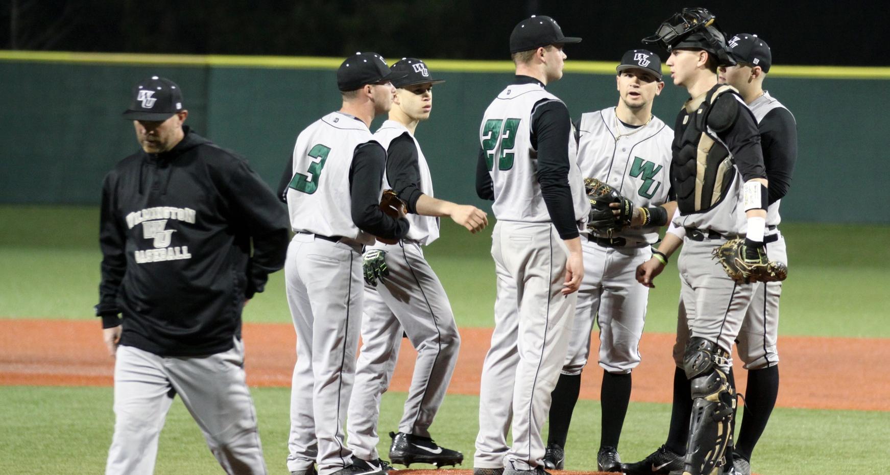Copyright 2019; Wilmington University. All rights reserved. Photo by Dan Lauletta. February 23, 2019 vs. St. Thomas Aquinas in Myrtle Beach, S.C.