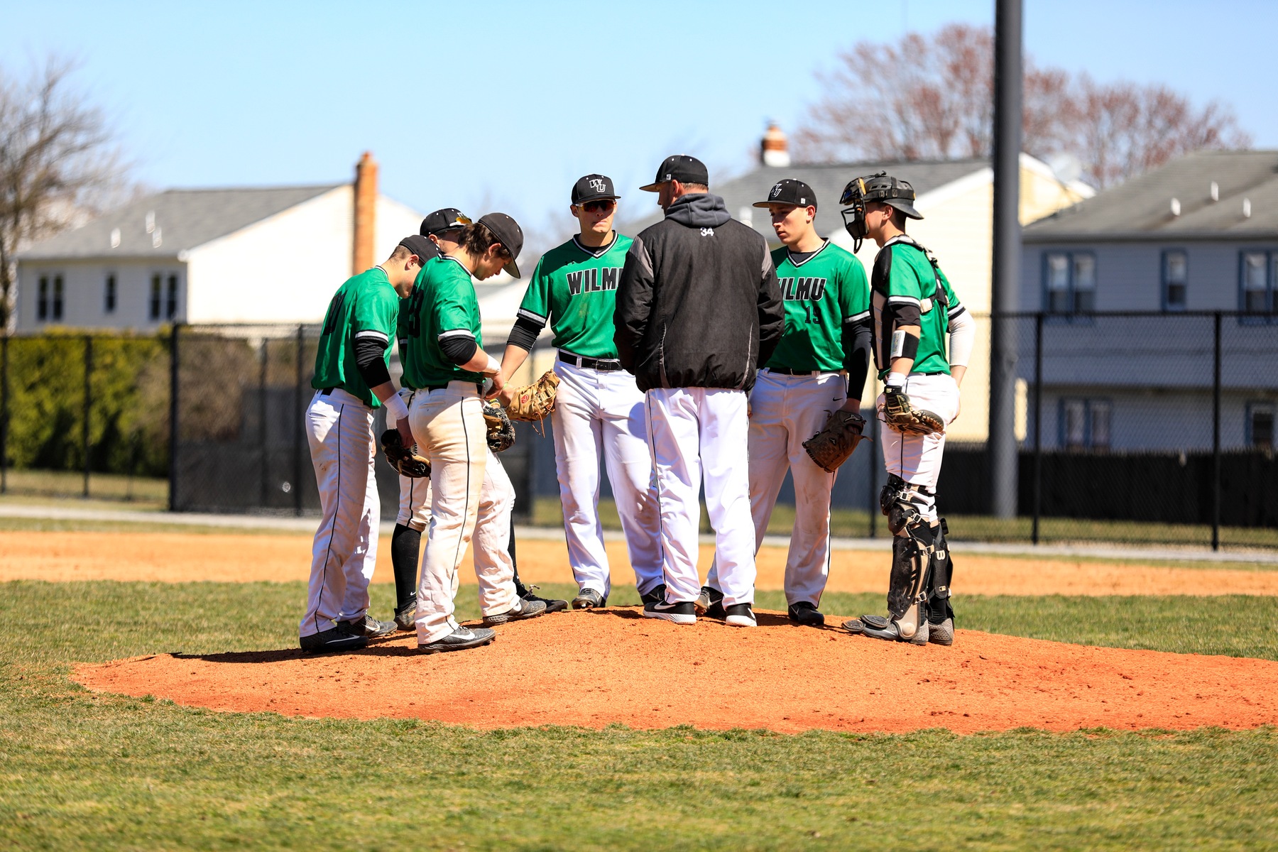 Copyright 2019; Wilmington University. All rights reserved. Photo by Chris Vitale. March 26, 2019 vs. Chestnut Hill.
