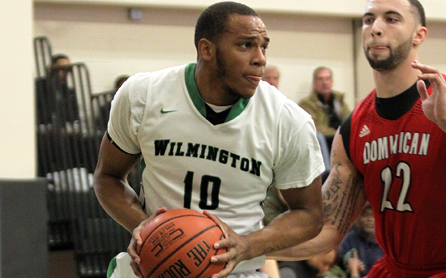 Griffin’s Career High, Ponzo-Meek’s Magic Lifts Wilmington Men’s Basketball to 81-78 Comeback Victory at Bloomsburg