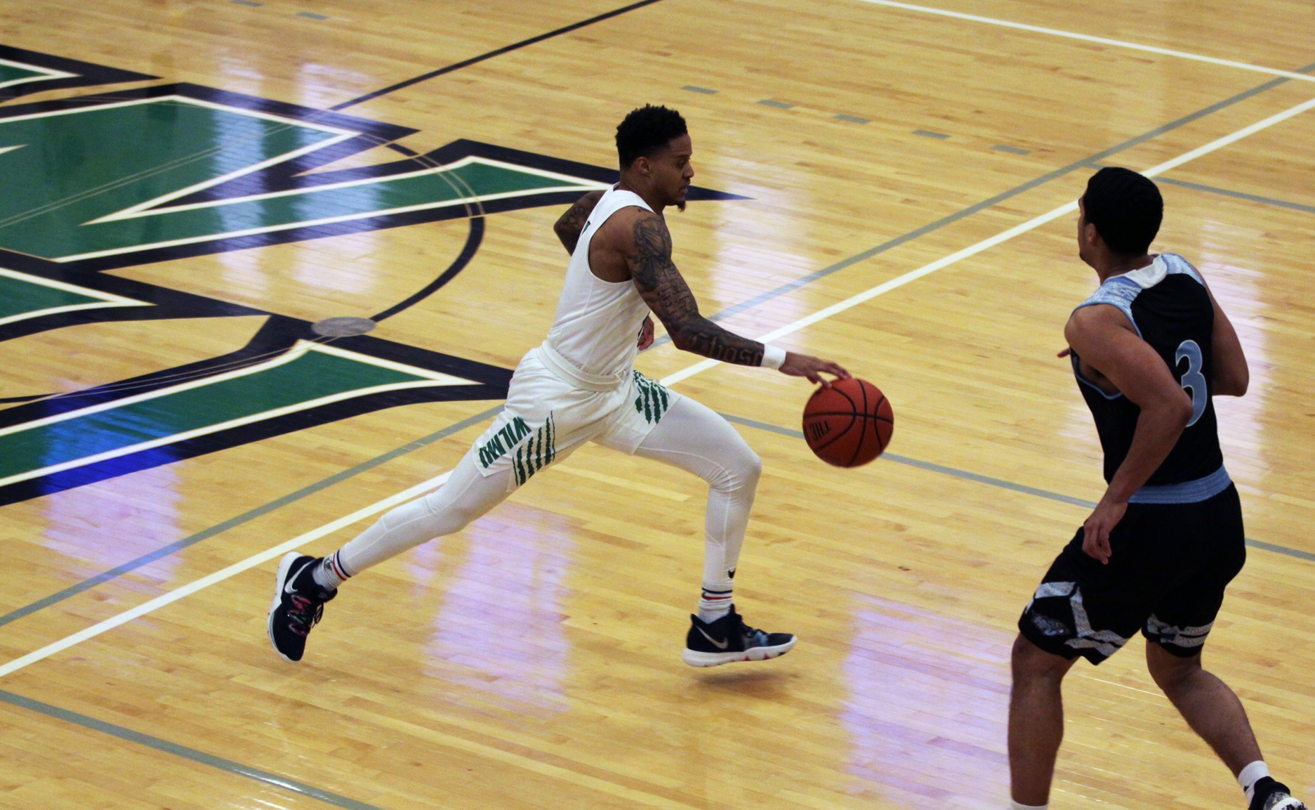Copyright 2019; Wilmington University. All rights reserved. Photo by Mary Kate Rumbaugh. December 7, 2019 vs. Holy Family.