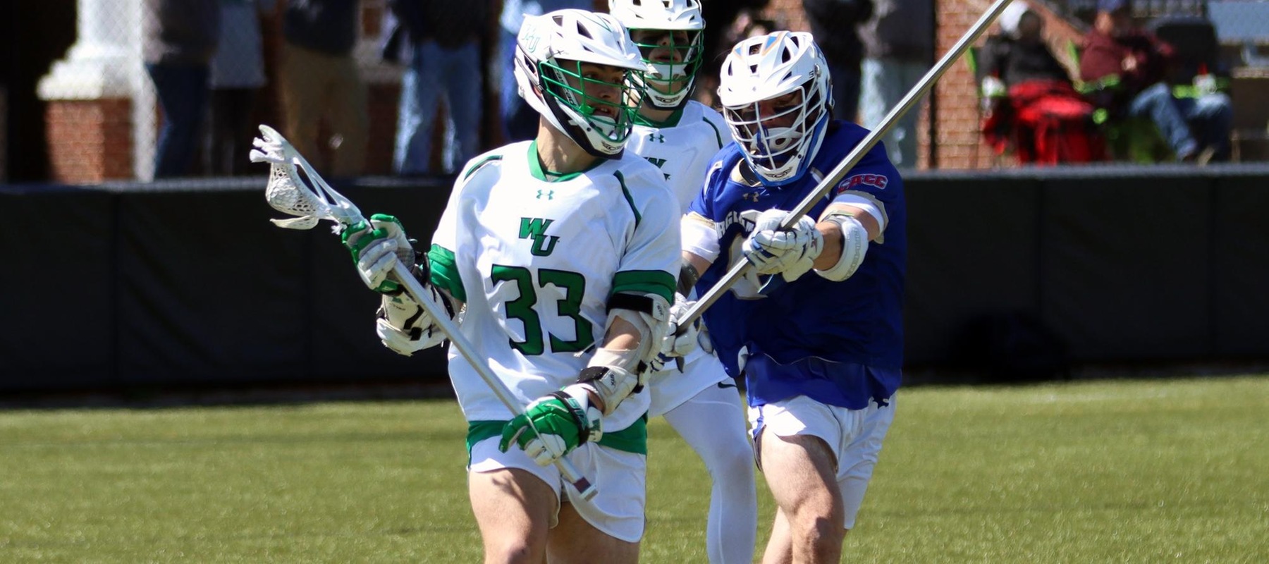 File photo of Giovanni Marino who scored seven goals at Dominican. Copyright 2022; Wilmington University. All rights reserved. Photo by Dan Lauletta. April 2, 2022 vs. Georgian Court