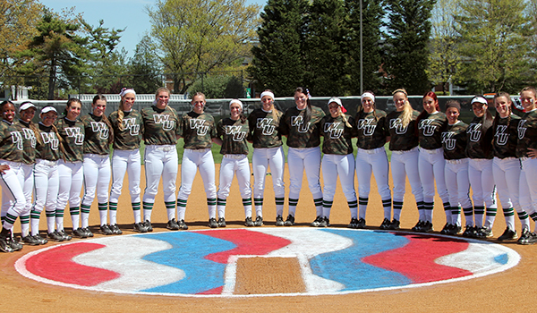 Copyright 2017; Wilmington University. All rights reserved. Photo of the team on Military Appreciation Day.
