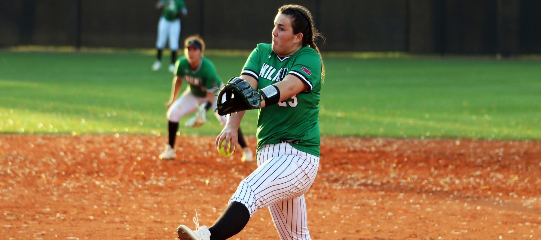 File photo of Molly Dill. Copyright 2020. Wilmington University. All rights reserved. Photo by Mary Kate Rumbaugh. March 3, 2020 vs. Tampa in Tampa, Florida.