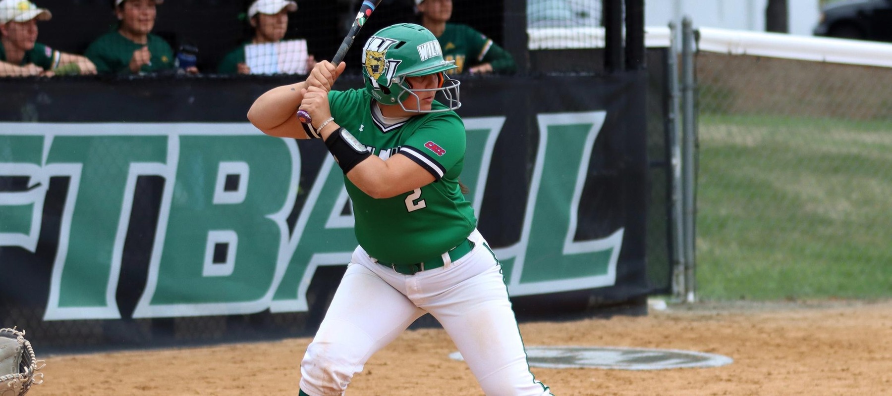 File photo of Lauren Lopez who went 3-for-4 with a double and two RBI in game two at West Chester. Copyright 2022; Wilmington University. All rights reserved. Photo by Dan Lauletta. March 31, 2022 vs. Felician.