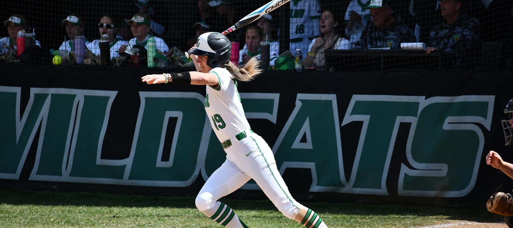 File photo of Taylor Gillis who went 4-for-6 with three doubles, 5 RBI, and 3 runs scored at Goldey-Beacom. Copyright 2024; Wilmington University. All rights reserved. Photo by Alea Javorowsky. April 7, 2024 vs. Molloy.