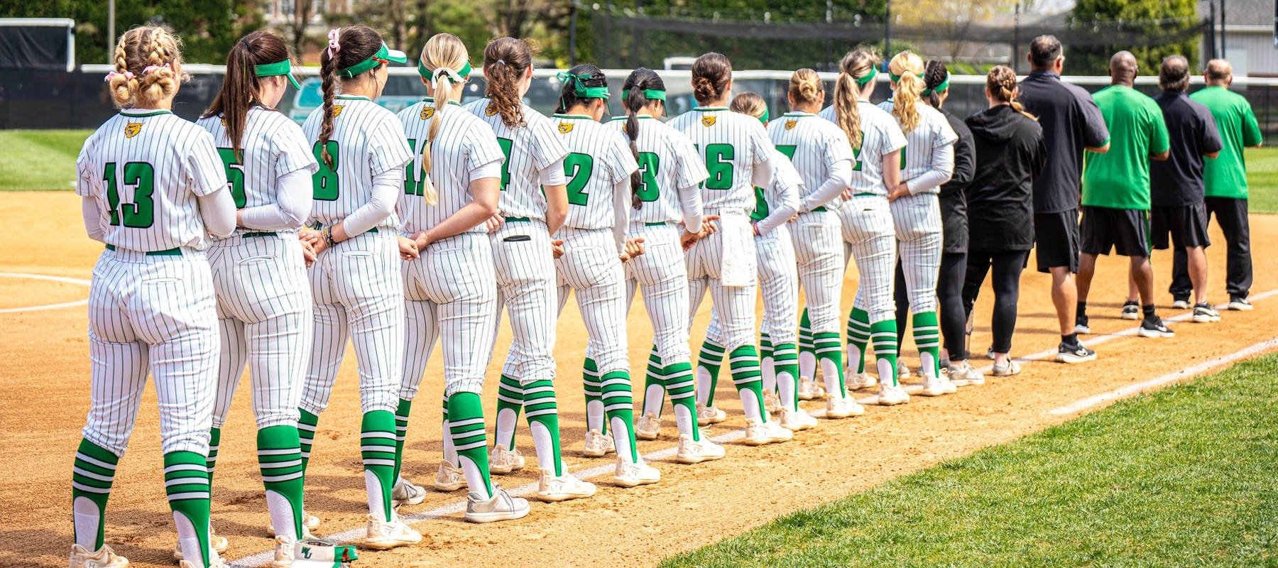 Copyright 2024; Wilmington University. All rights reserved. Photo by Giovanni Badalamenti. April 20, 2024 vs. Post. Senior Day.