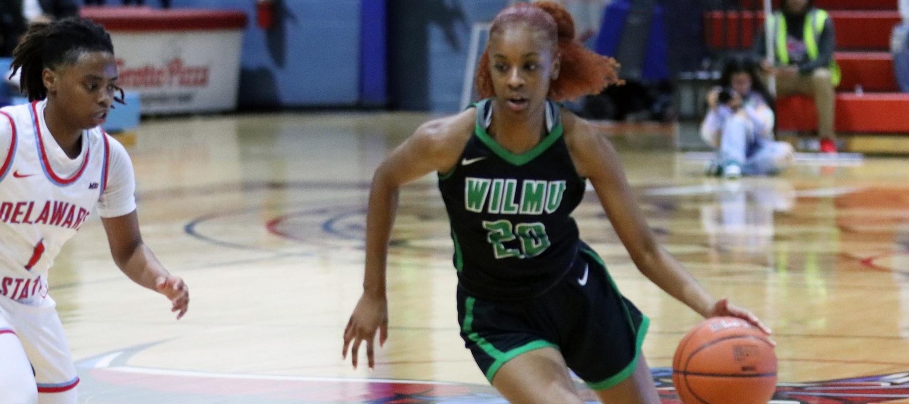 File photo of Trinity Brittingham who led the Wildcats with 12 points at George Washington. Copyright 2022; Wilmington University. All rights reserved. Photo by Dan Lauletta. November 15, 2022 at Delaware State University.