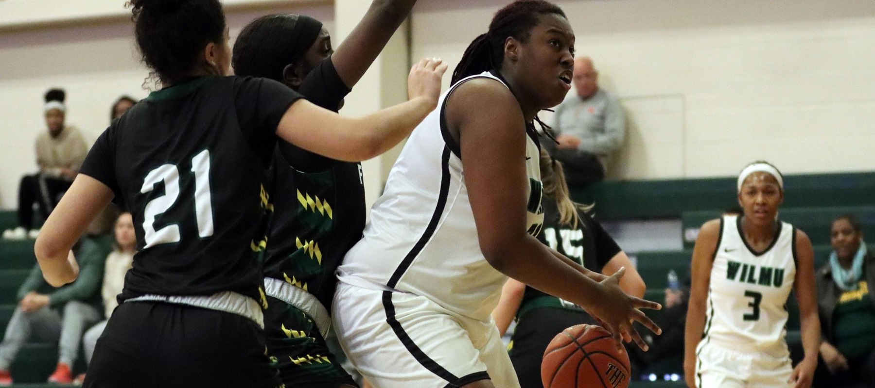 File photo of Emani Lucas-Davis who scored 7 points and added 2 rebounds off the bench at Jefferson. Taken by Dan Lauletta