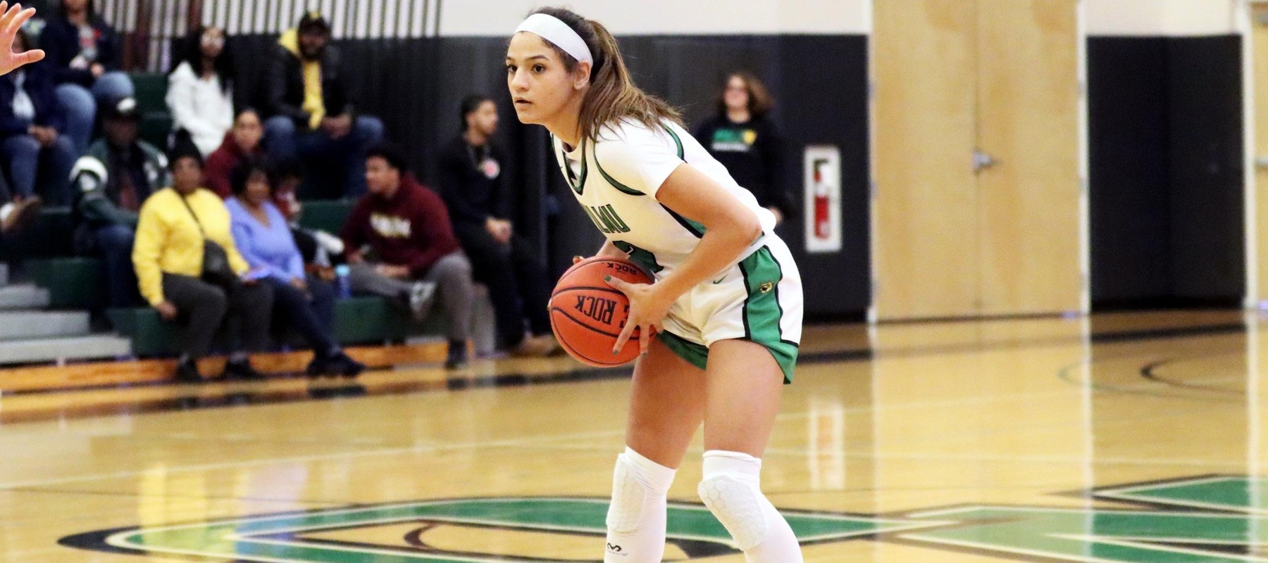 File photo of Emma Brown who led the Wildcats with 12 points against AIC. Copyright 2024; Wilmington University. All rights reserved. Photo by Dan Lauletta. December 14, 2024 vs. Kutztown.