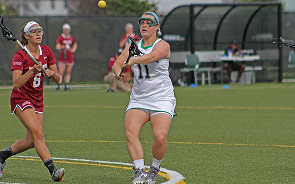 LeBrun Reaches 100 Career Goal Mark but Wilmington Women’s Lacrosse Falls, 22-11, in CACC Tournament First Round at Georgian Court