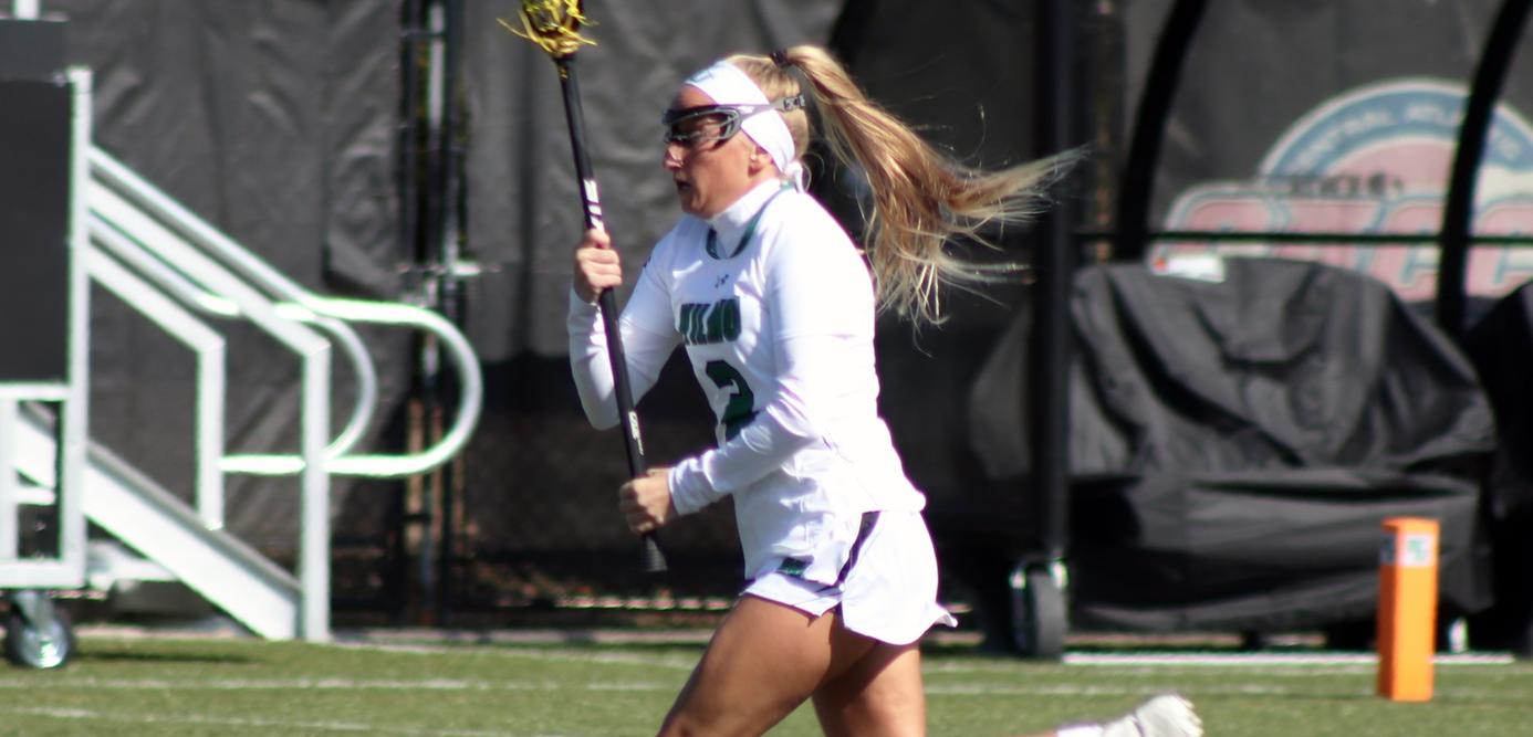 File photo of Taylor Lambeth who scored 4 goals at Jefferson. Copyright 2020. Wilmington University. All rights reserved. Photo by Laura Gil. February 22, 2020 vs. Millersville.
