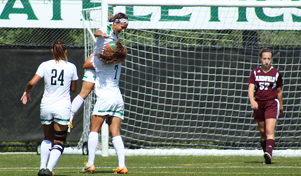 Loran Wyrough Ties Record as Wilmington Women’s Soccer Runs Away from Bloomfield, 6-2, on Homecoming