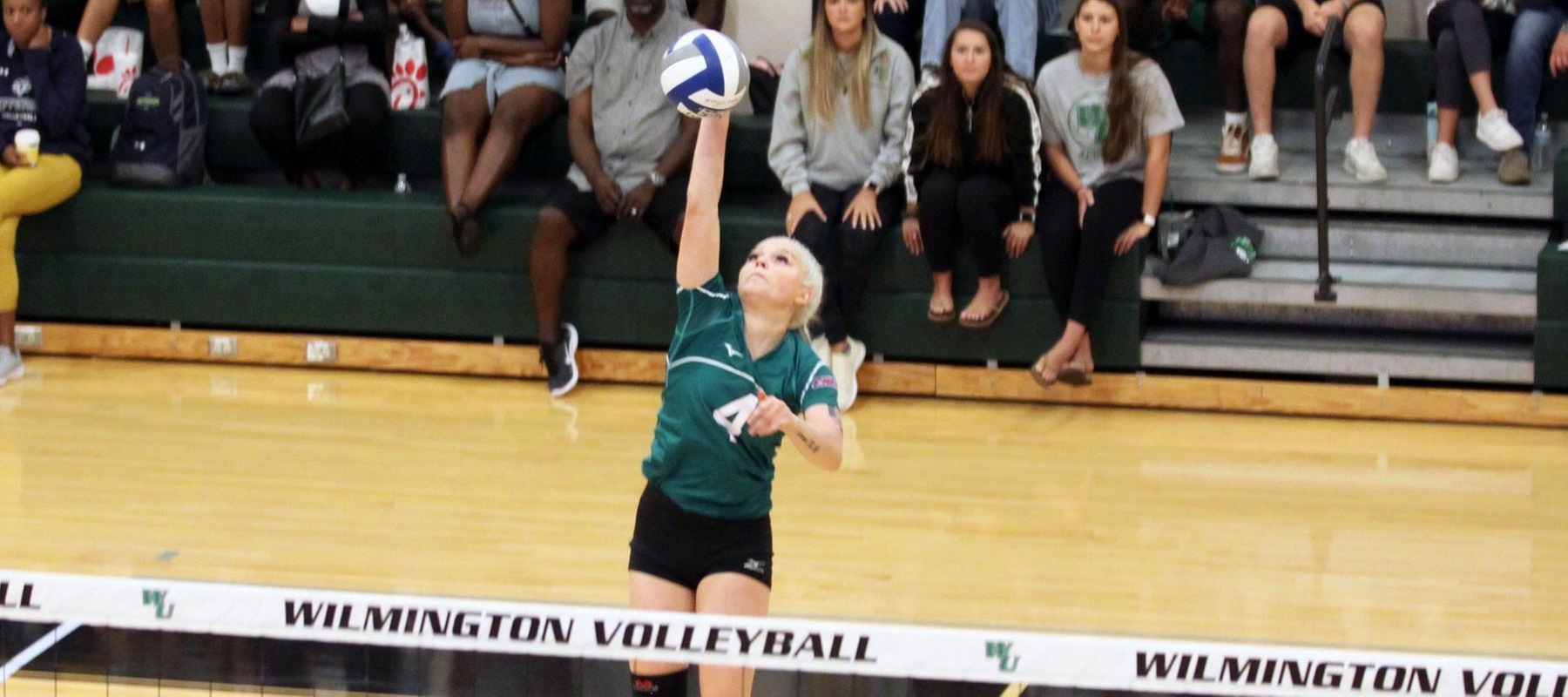 Copyright 2019; Wilmington University. All rights reserved. Photo by MaryKate Rumbaugh. September 14, 2019 vs. Adelphi.