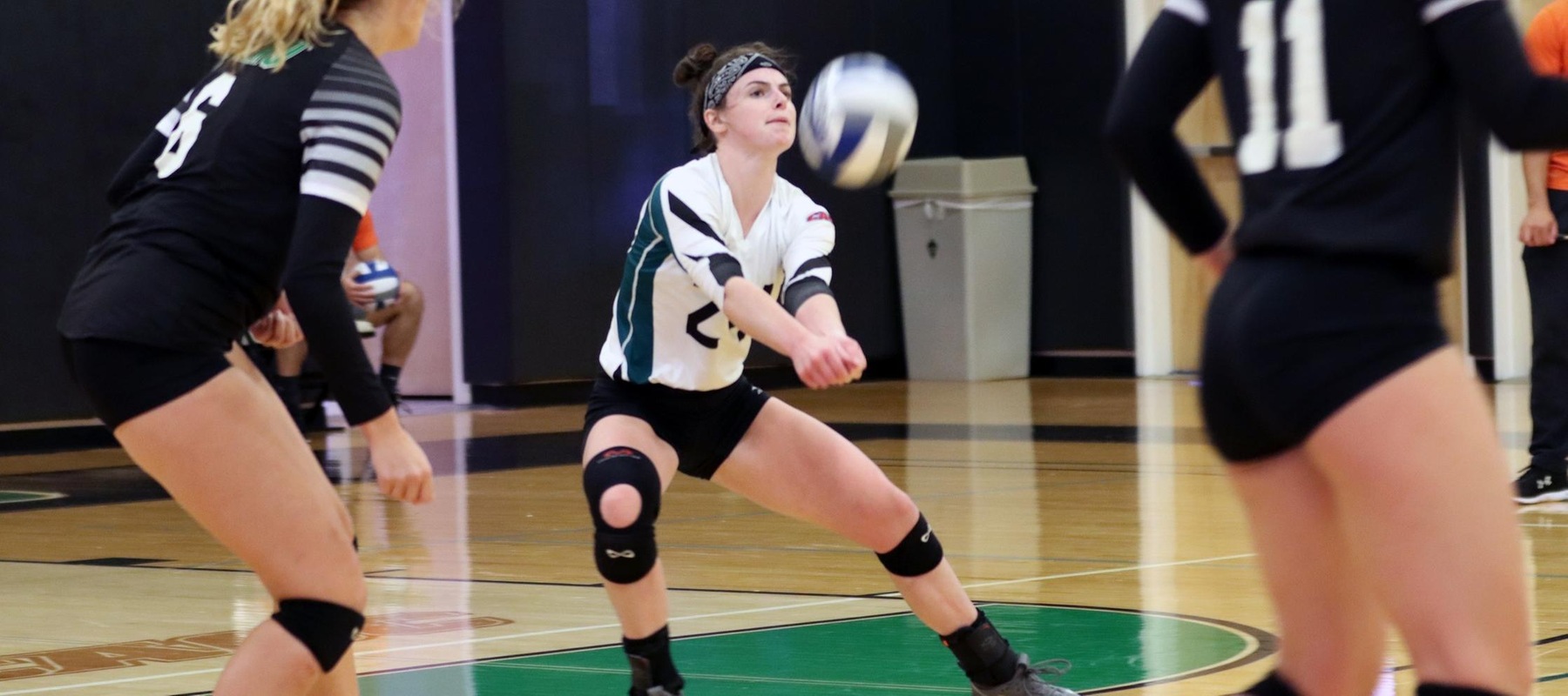 Libero Elly Collins collected 34 digs in four sets against Adelphi. Copyright 2022; Wilmington University. All rights reserved. Photo by Dan Lauletta. September 9, 2022 vs. Adelphi.