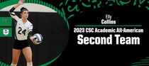 Elly Collins Named Second Team CSC Academic All-American